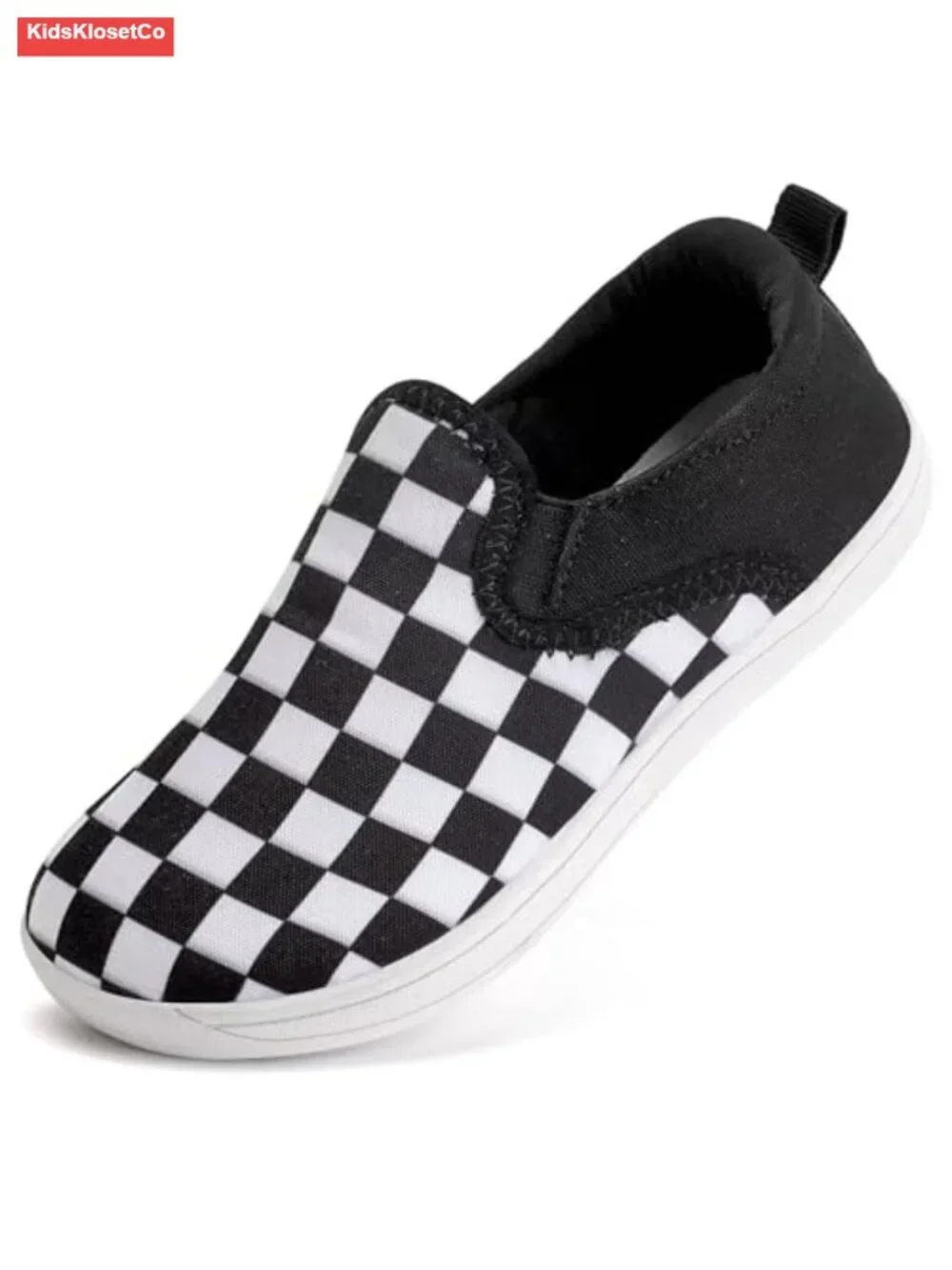Toddler Minimalist Barefoot Slip On Canvas Sneakers Zero Drop Sole Wide Toe Box